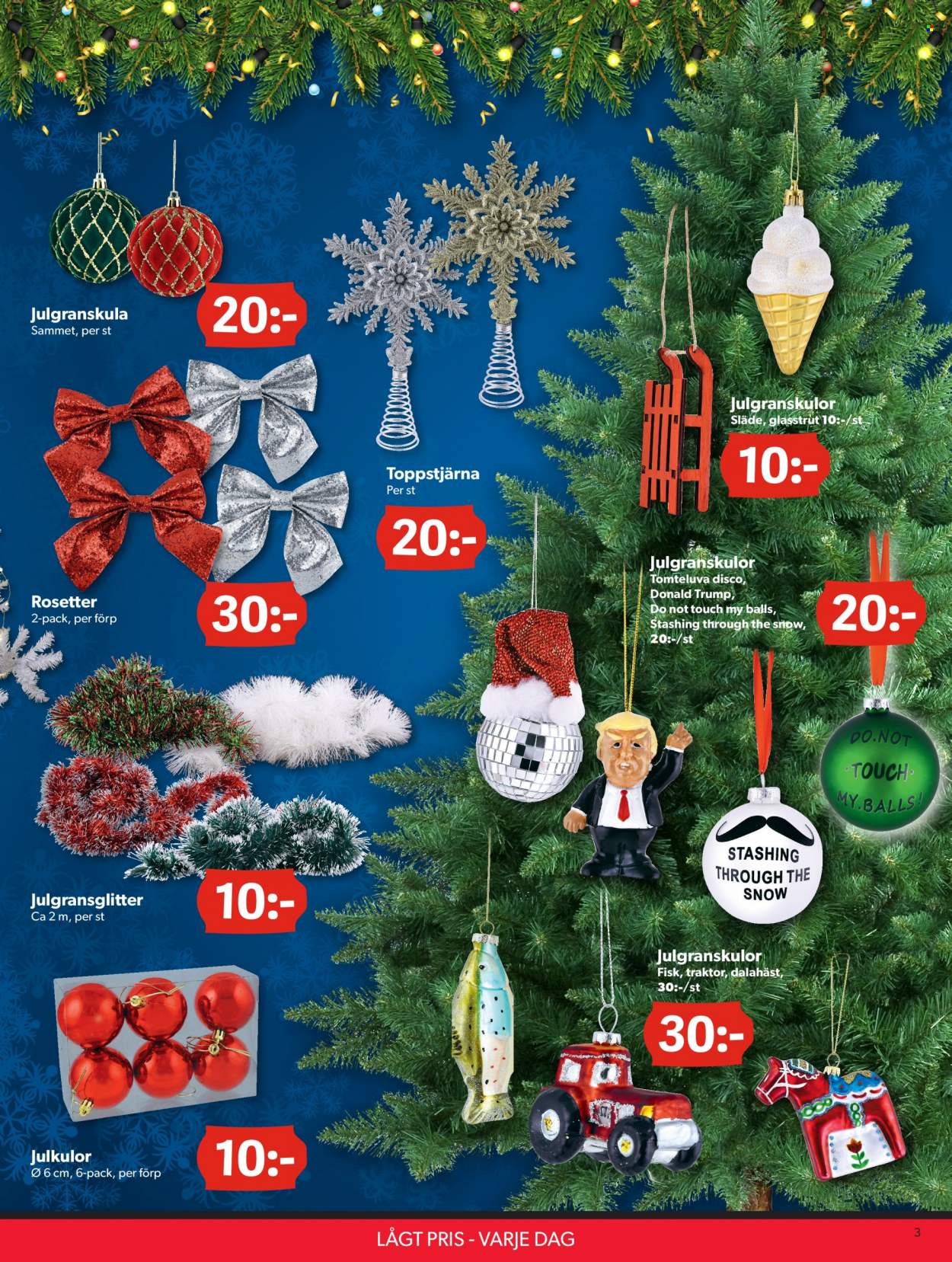DollarStore reklamblad - 22/11 2021 - 5/12 2021. Sida 3