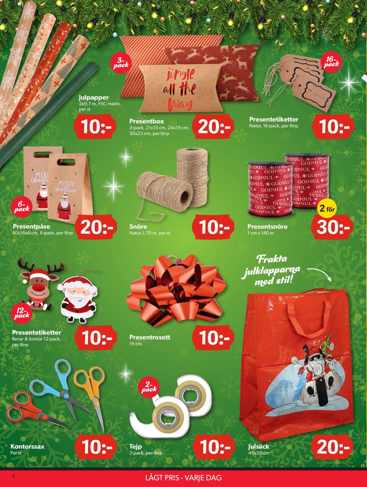 DollarStore reklamblad - 22/11 2021 - 5/12 2021. Sida 4