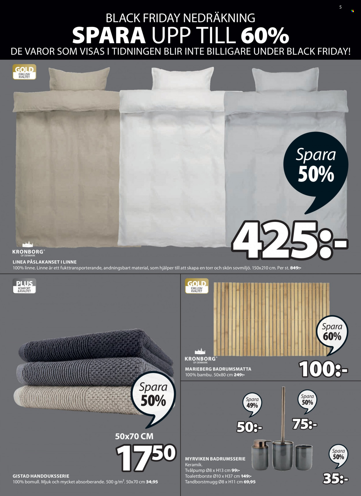 JYSK reklamblad - 22/11 2021 - 28/11 2021. Sida 5