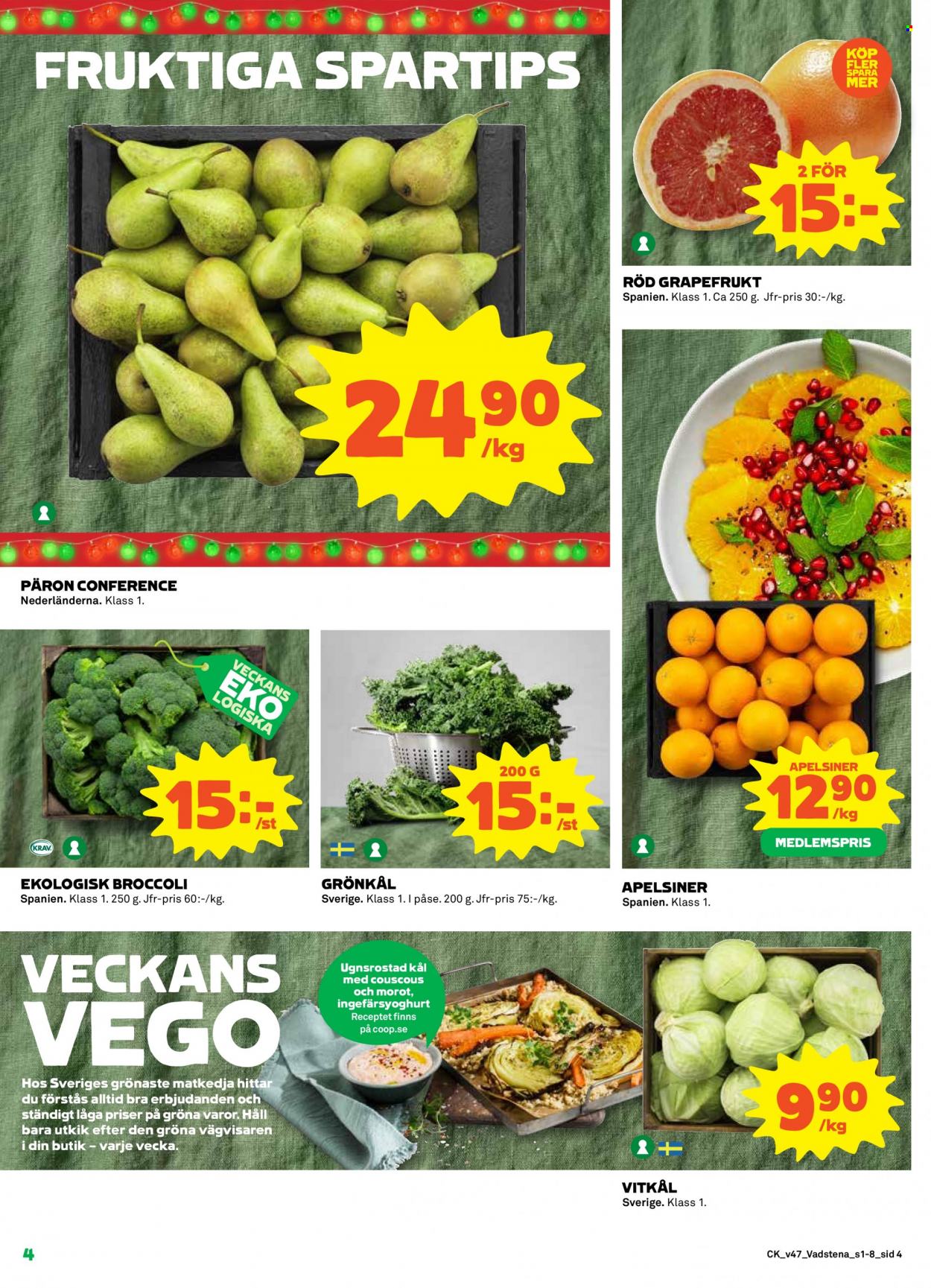 Coop reklamblad - 22/11 2021 - 28/11 2021. Sida 4