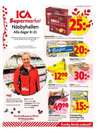 ICA reklamblad - 22/11 2021 - 28/11 2021.