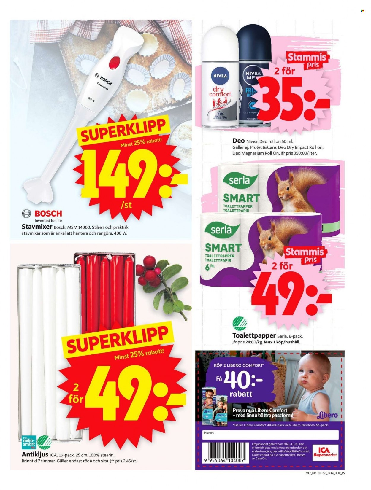 ICA reklamblad - 22/11 2021 - 28/11 2021. Sida 15