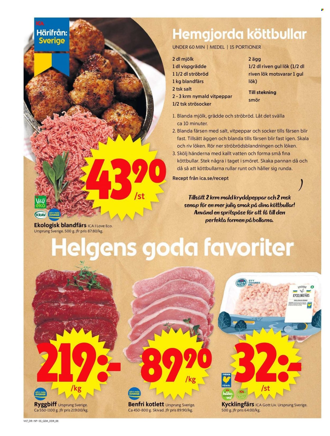 ICA reklamblad - 22/11 2021 - 28/11 2021. Sida 8