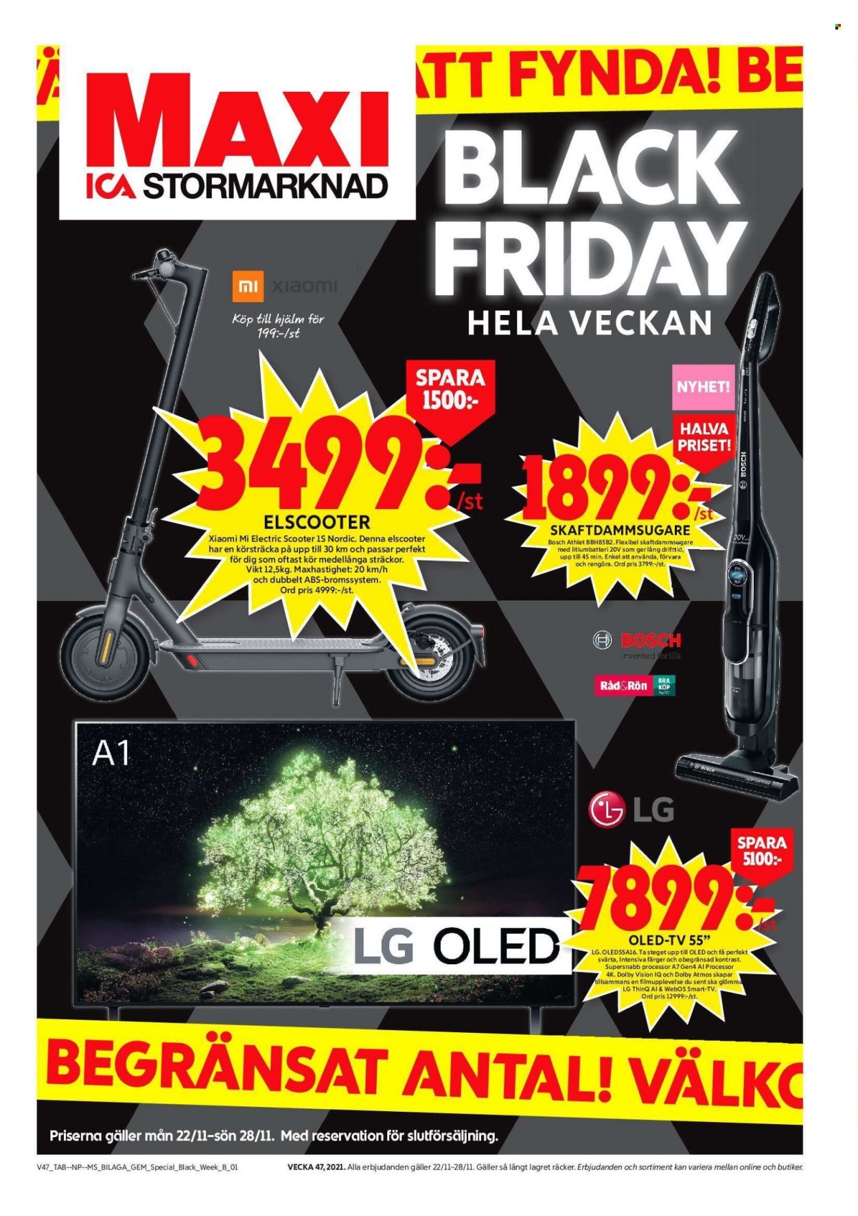 ICA reklamblad - 22/11 2021 - 28/11 2021. Sida 19