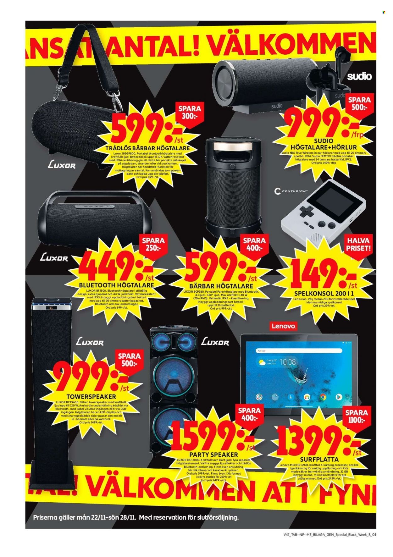 ICA reklamblad - 22/11 2021 - 28/11 2021. Sida 22