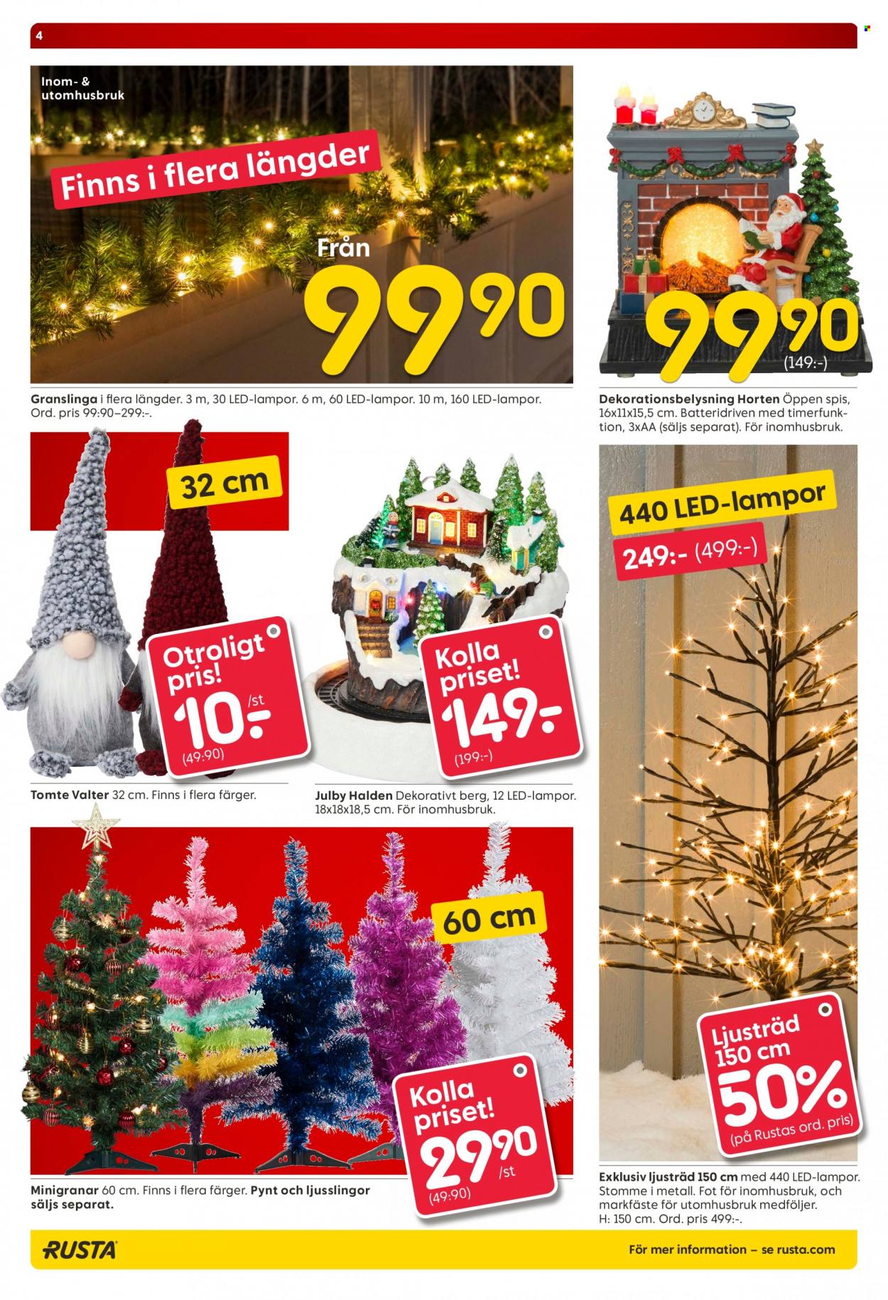 Rusta reklamblad - 25/11 2021 - 28/11 2021. Sida 4