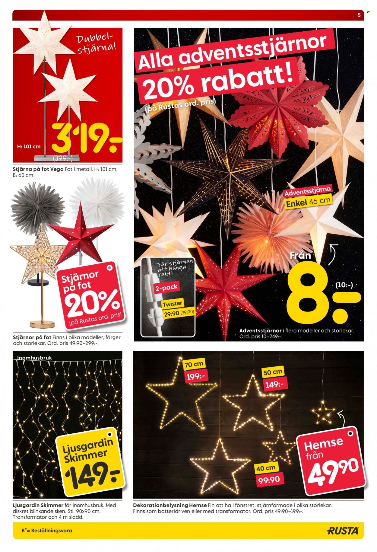 Rusta reklamblad - 25/11 2021 - 28/11 2021. Sida 5
