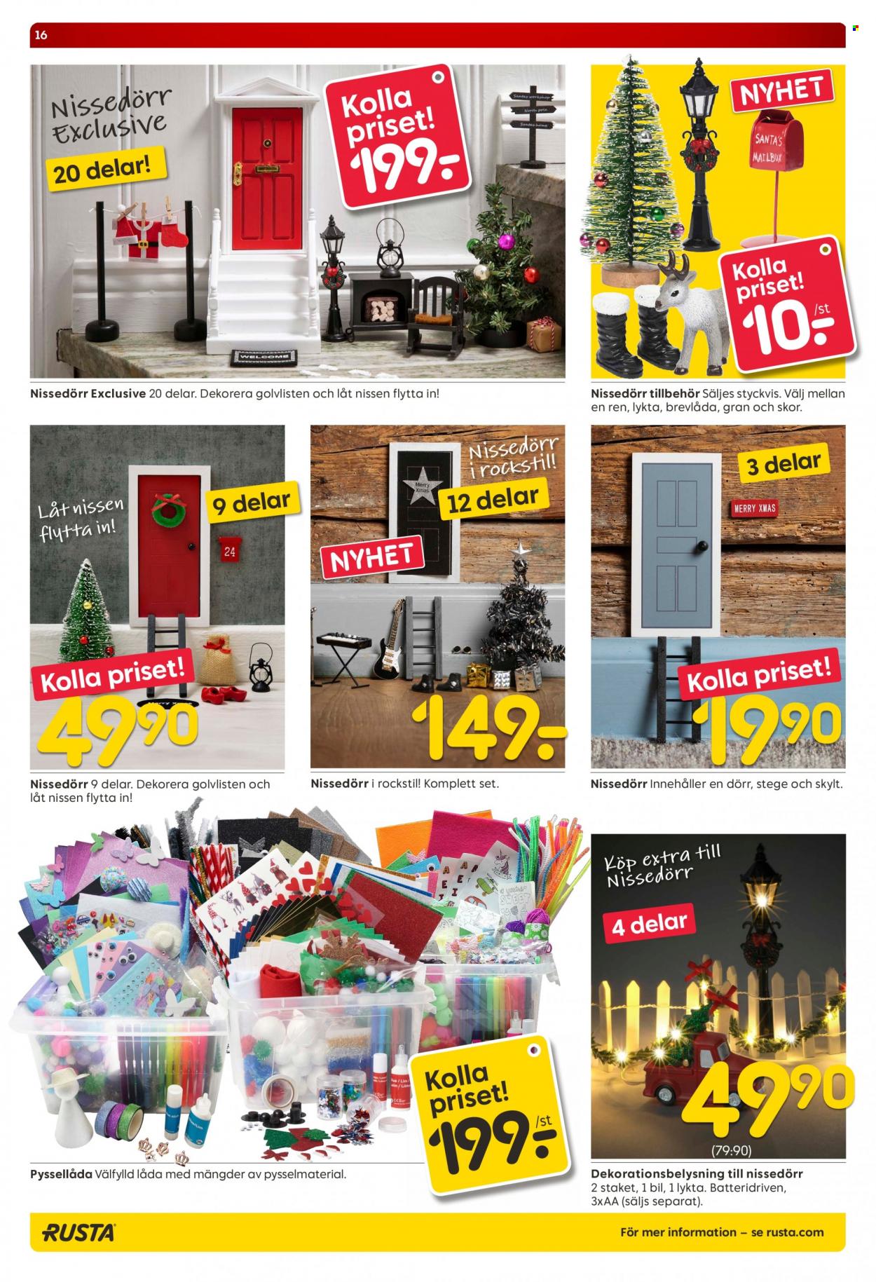 Rusta reklamblad - 25/11 2021 - 28/11 2021. Sida 16