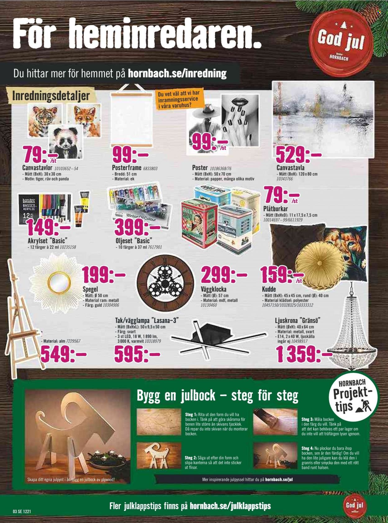 Hornbach reklamblad - 25/11 2021 - 31/12 2021. Sida 3