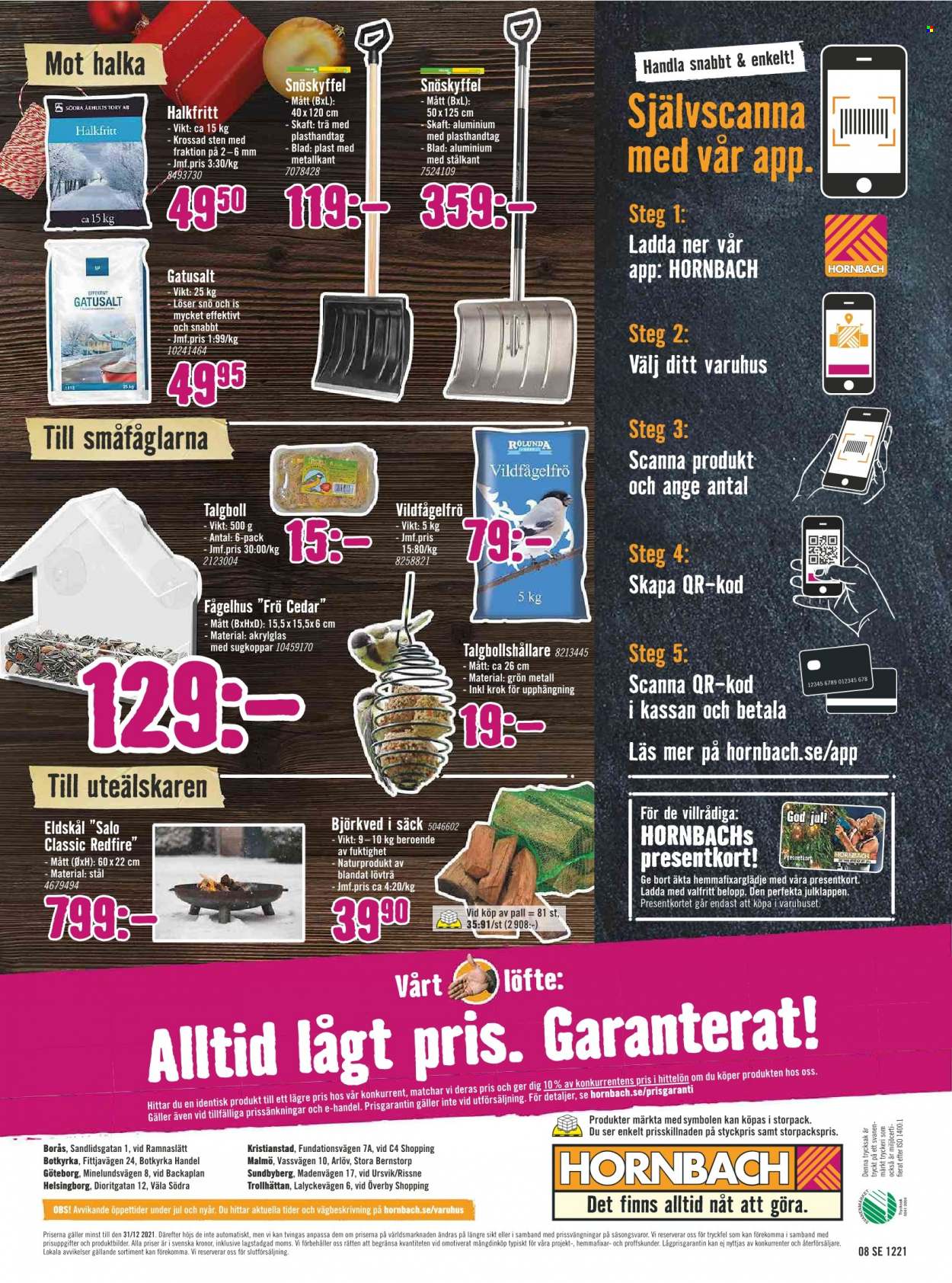 Hornbach reklamblad - 25/11 2021 - 31/12 2021. Sida 8