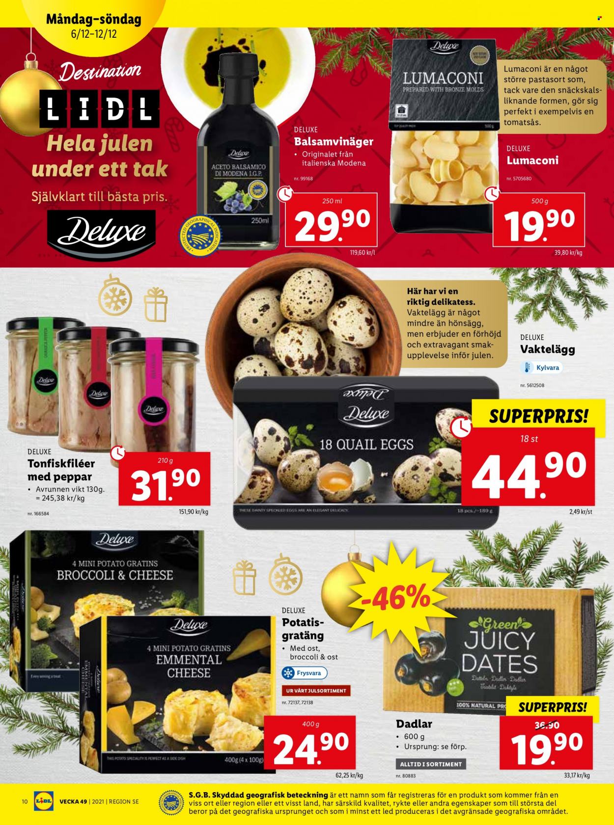 Lidl reklamblad - 6/12 2021 - 12/12 2021. Sida 10