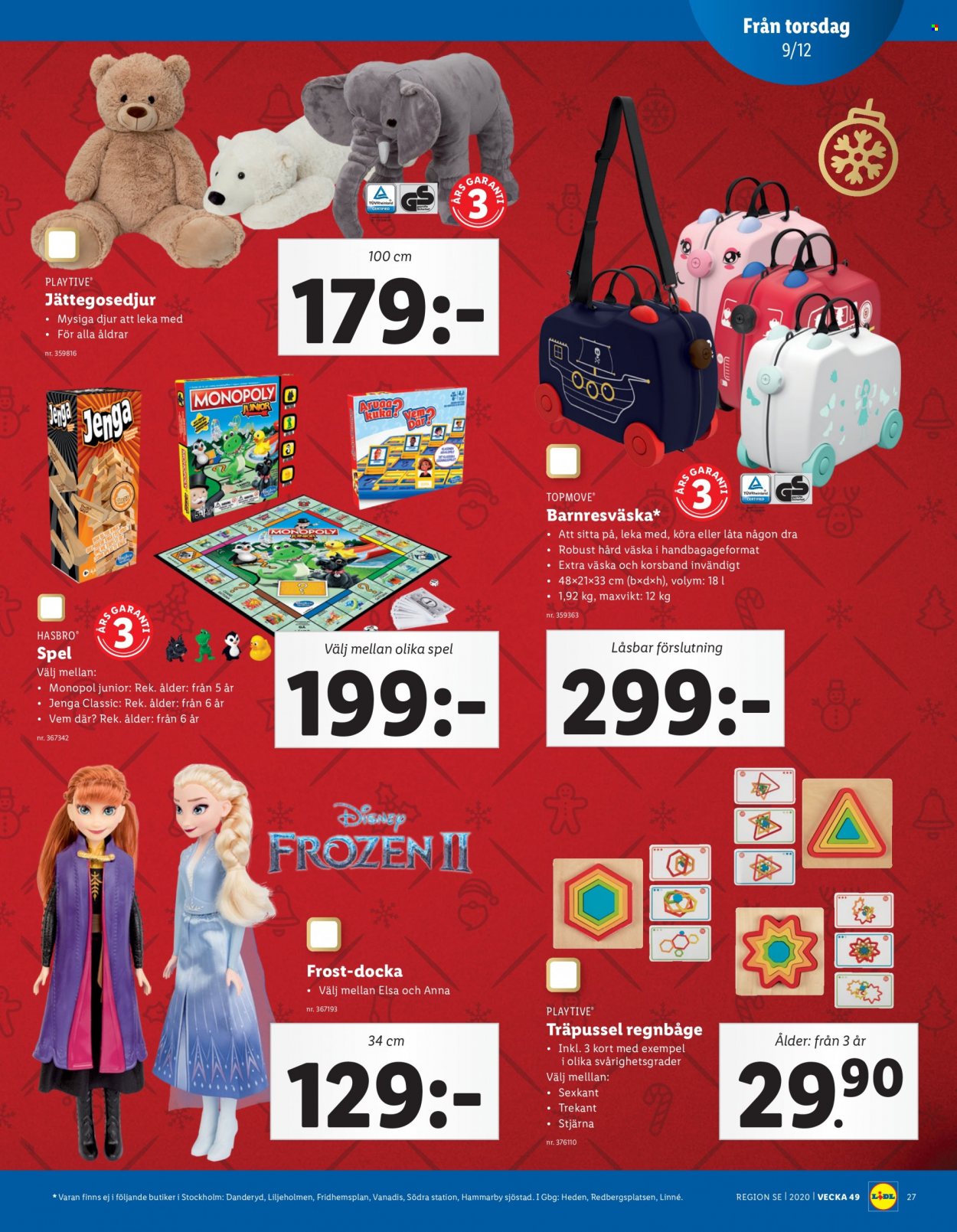 Lidl reklamblad - 6/12 2021 - 12/12 2021. Sida 27