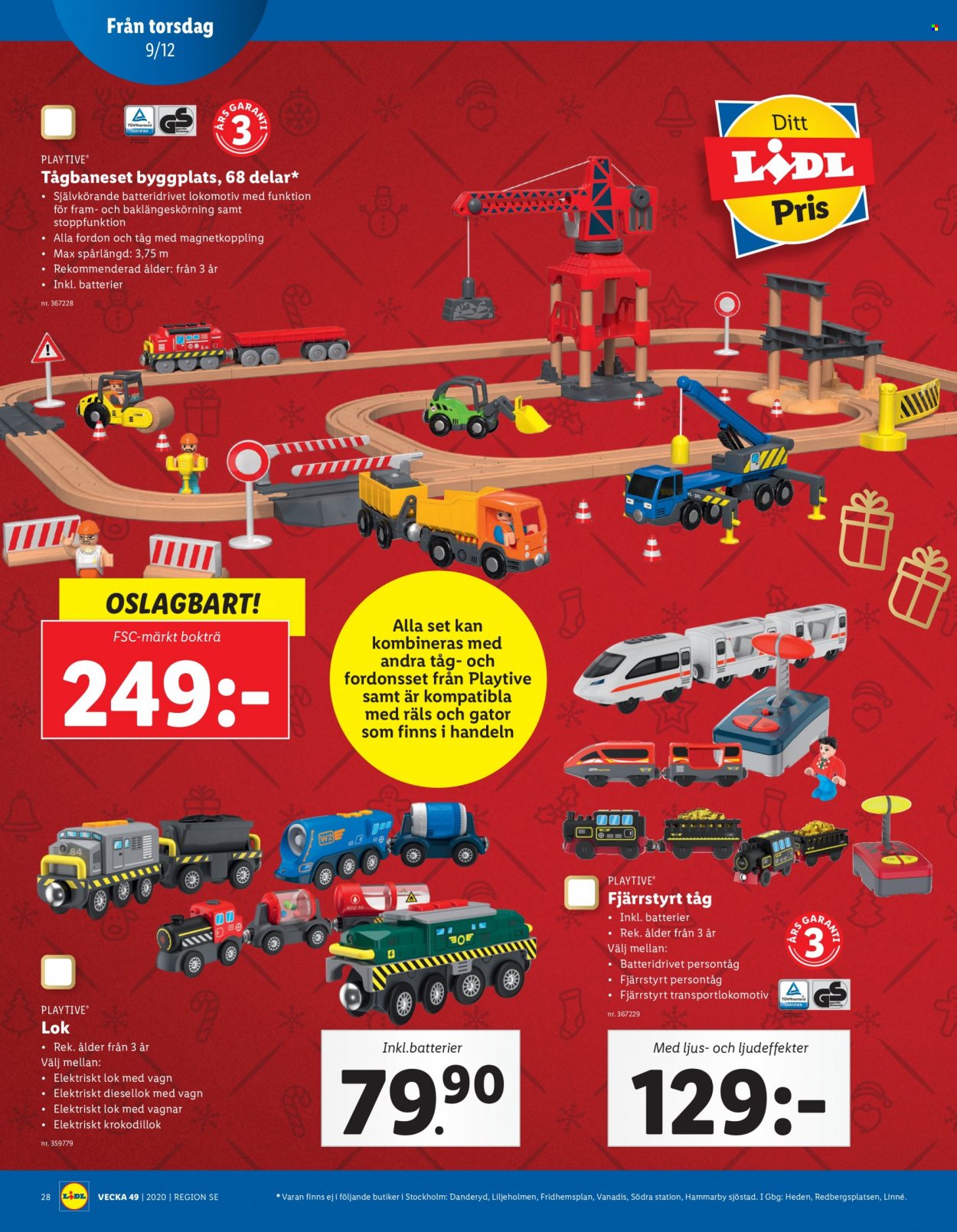 Lidl reklamblad - 6/12 2021 - 12/12 2021. Sida 28