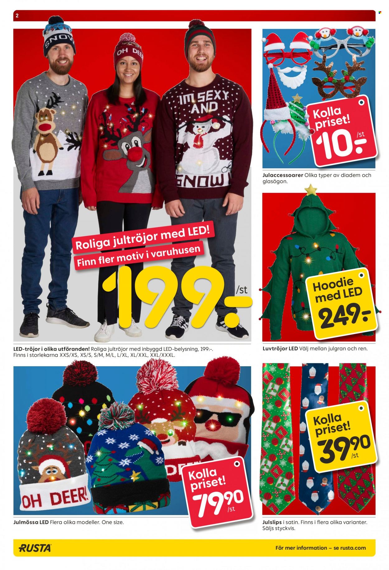 Rusta reklamblad - 29/11 2021 - 1/12 2021. Sida 2