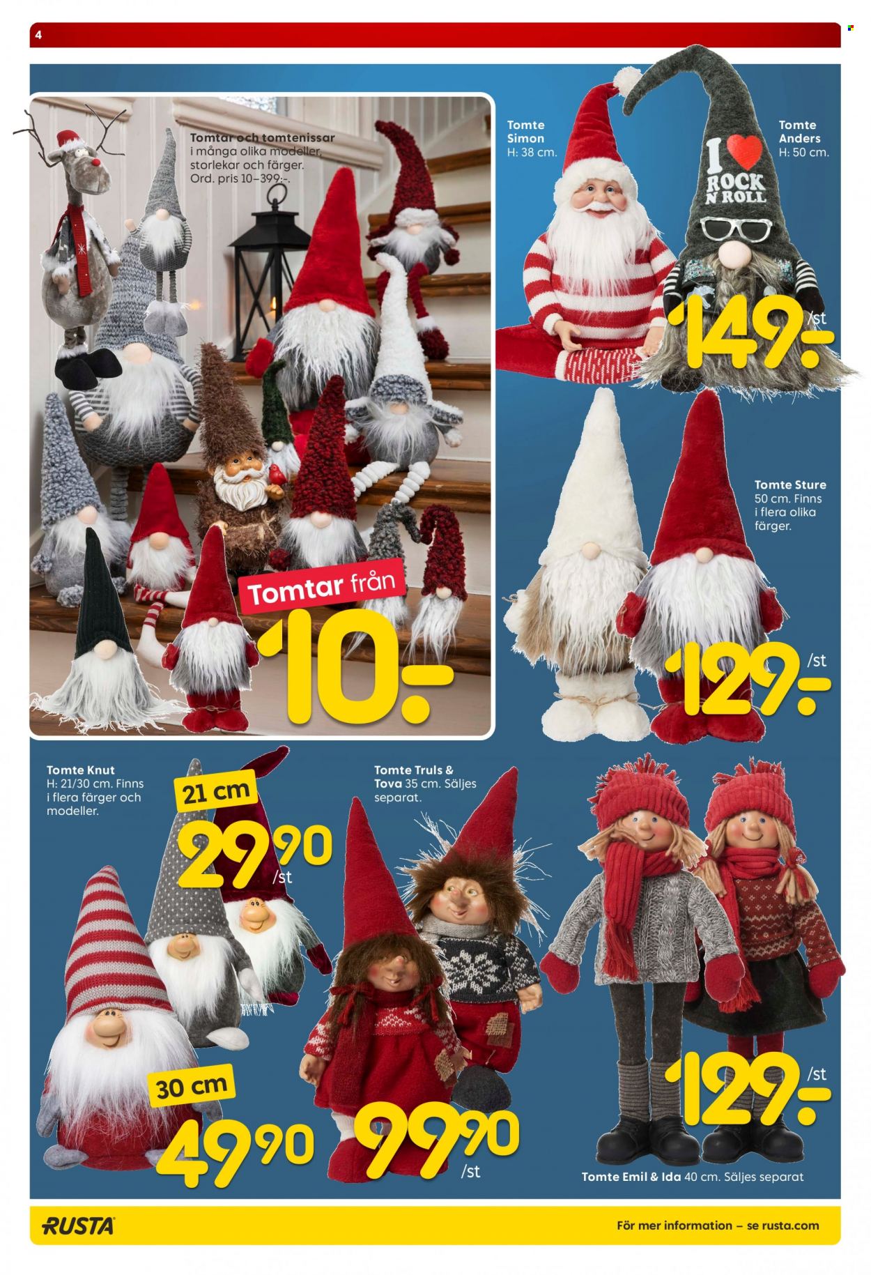 Rusta reklamblad - 29/11 2021 - 1/12 2021. Sida 4