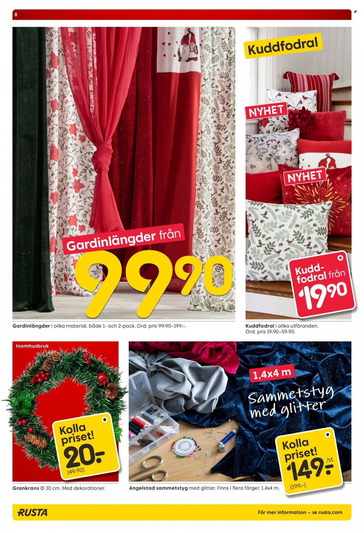 Rusta reklamblad - 29/11 2021 - 1/12 2021. Sida 8