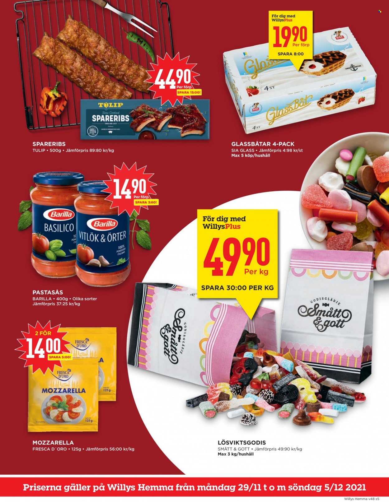 Willys reklamblad - 29/11 2021 - 5/12 2021. Sida 5