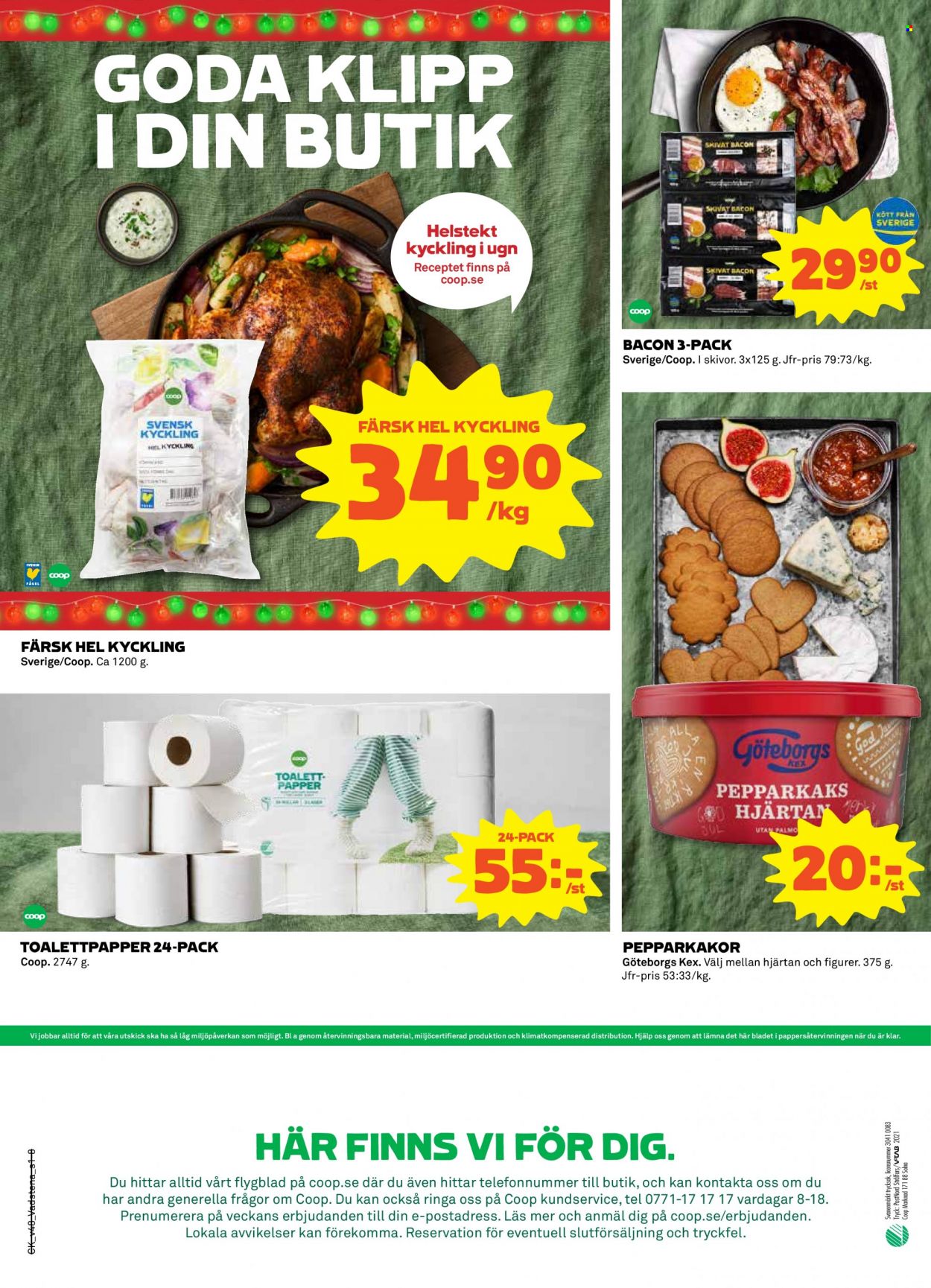 Coop reklamblad - 29/11 2021 - 5/12 2021. Sida 8