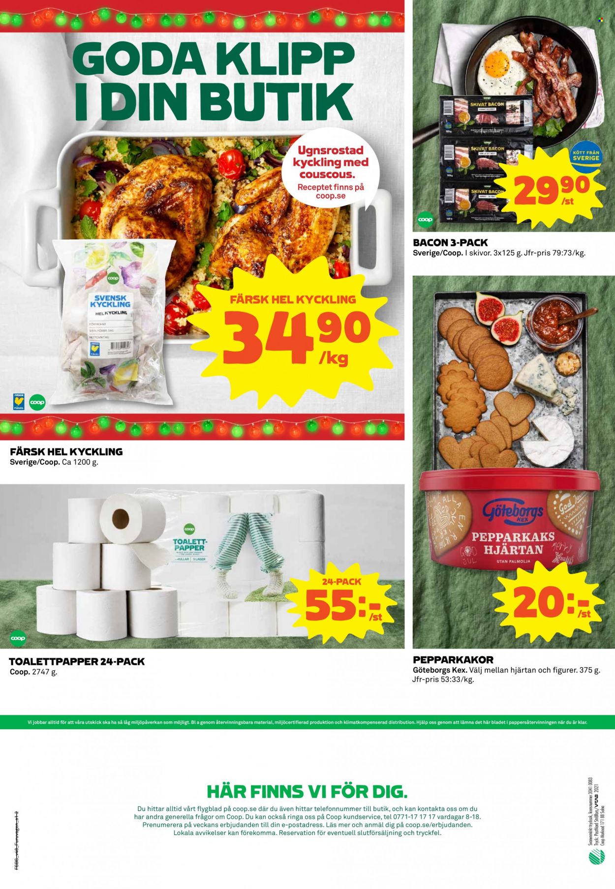 Coop reklamblad - 29/11 2021 - 5/12 2021. Sida 2