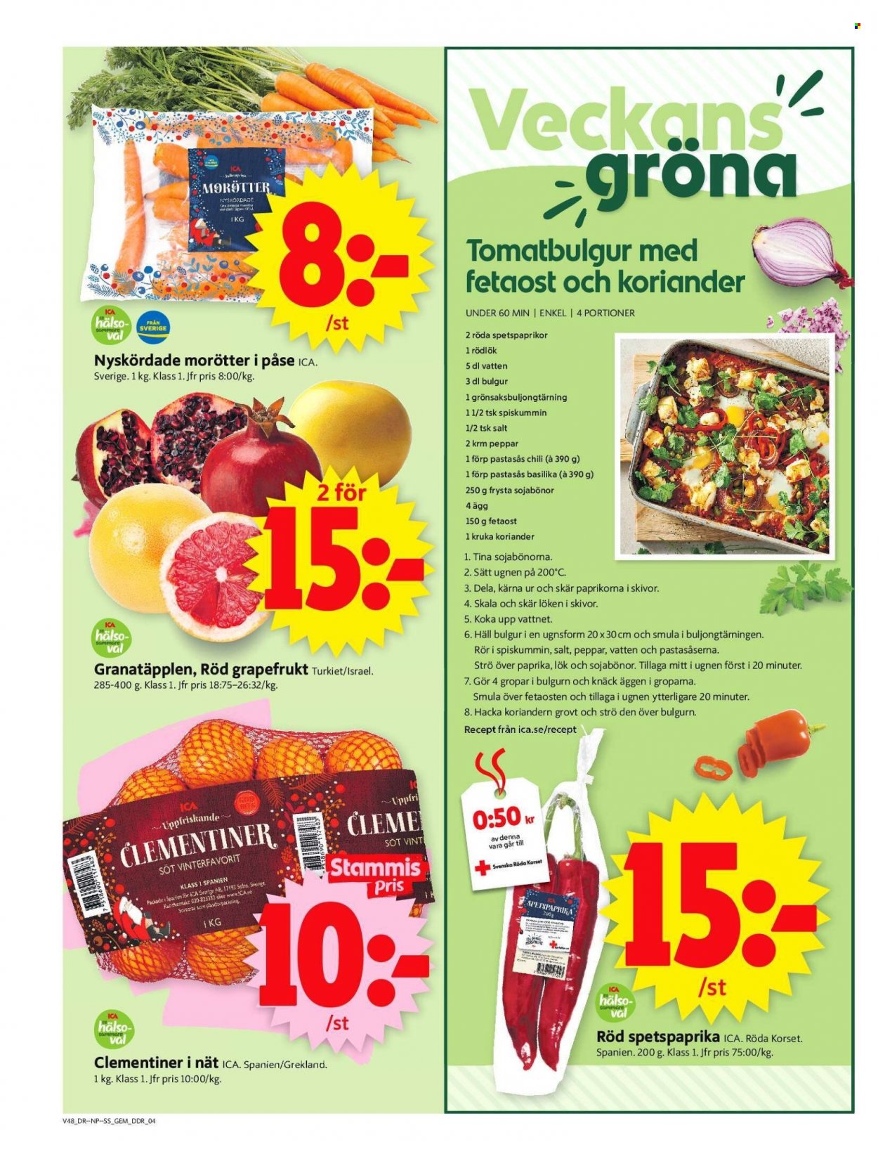 ICA reklamblad - 29/11 2021 - 5/12 2021. Sida 3