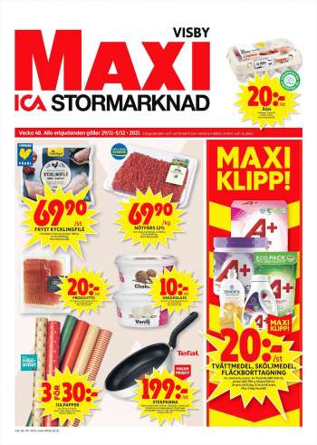 ICA reklamblad - 29/11 2021 - 5/12 2021.