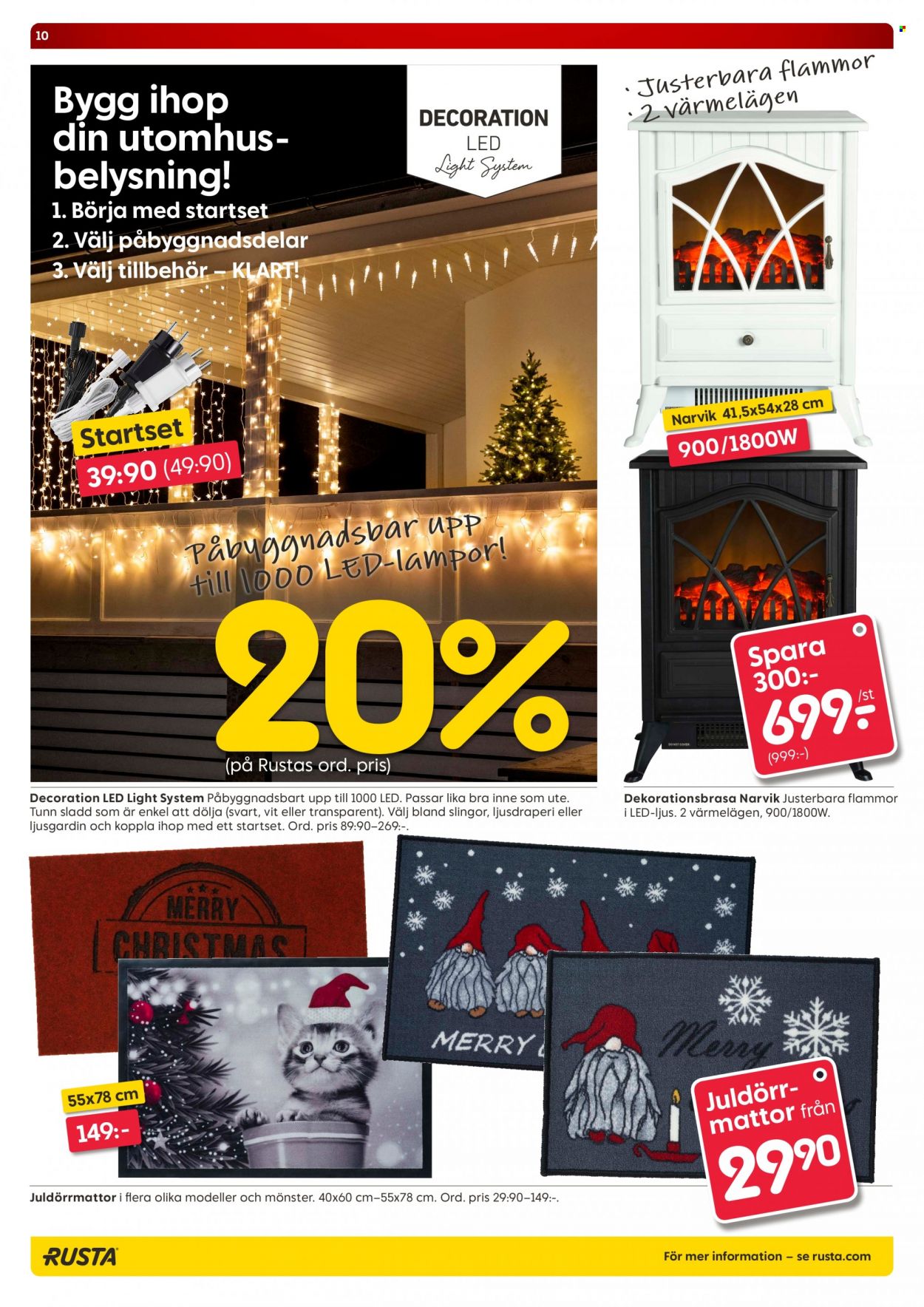 Rusta reklamblad - 2/12 2021 - 7/12 2021. Sida 10