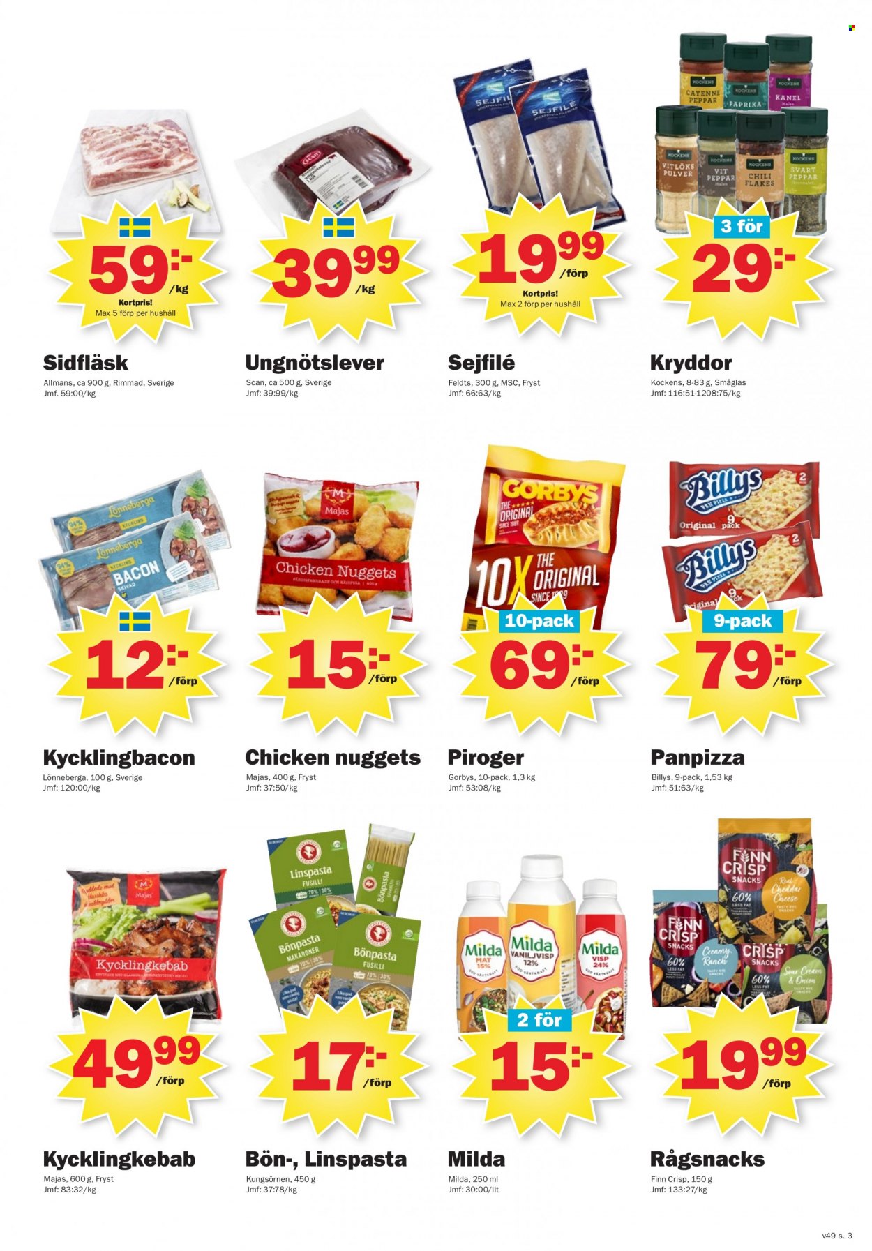 Pekås reklamblad - 6/12 2021 - 12/12 2021. Sida 3