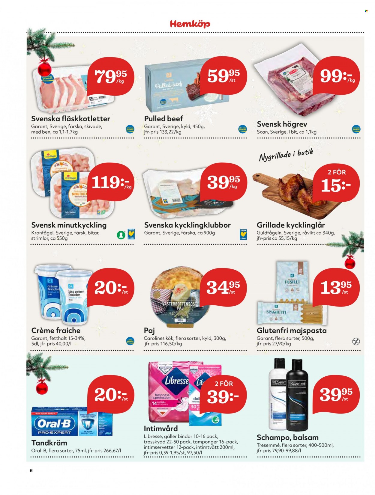 Hemköp reklamblad - 6/12 2021 - 12/12 2021. Sida 6