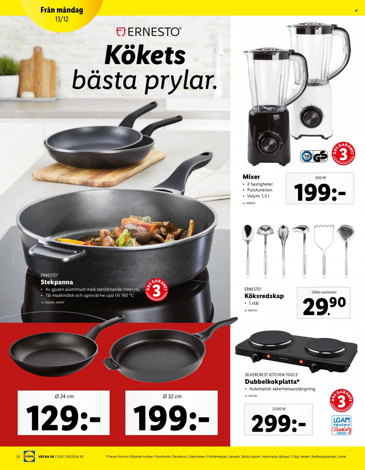 Lidl reklamblad - 13/12 2021 - 19/12 2021. Sida 20