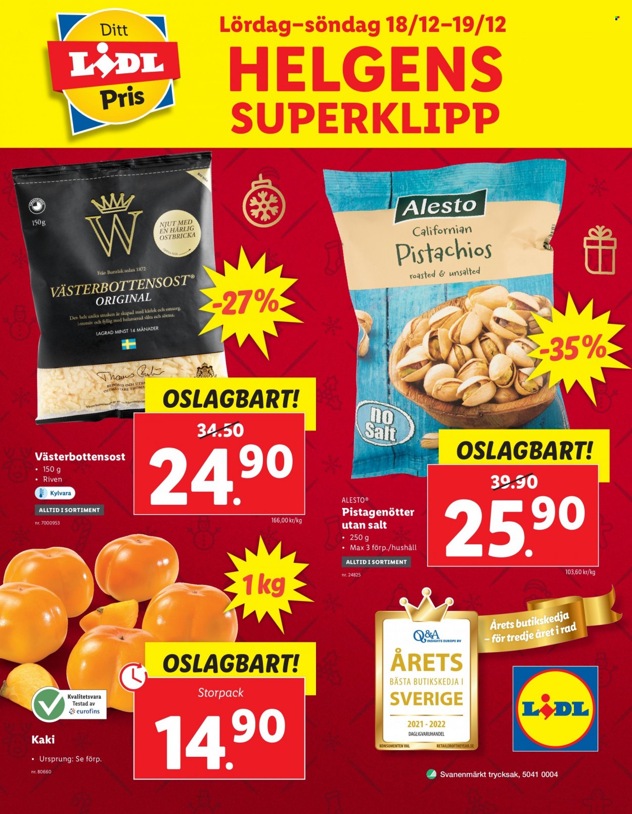 Lidl reklamblad - 13/12 2021 - 19/12 2021. Sida 36
