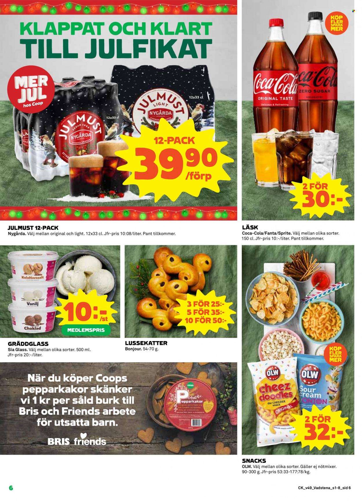 Coop reklamblad - 6/12 2021 - 12/12 2021. Sida 6