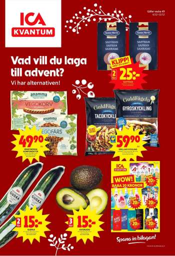 ICA reklamblad - 6/12 2021 - 12/12 2021.