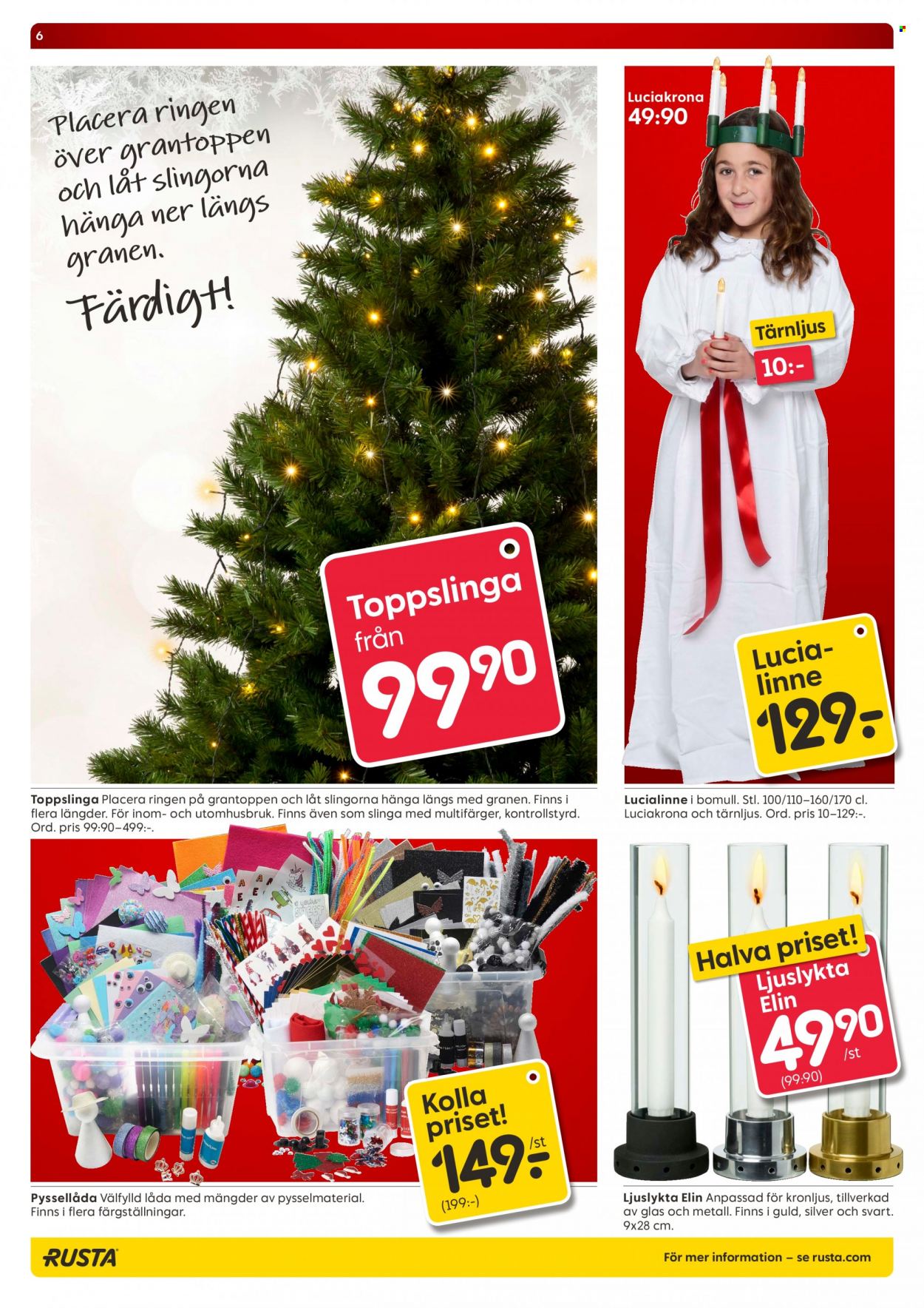 Rusta reklamblad - 8/12 2021 - 12/12 2021. Sida 6