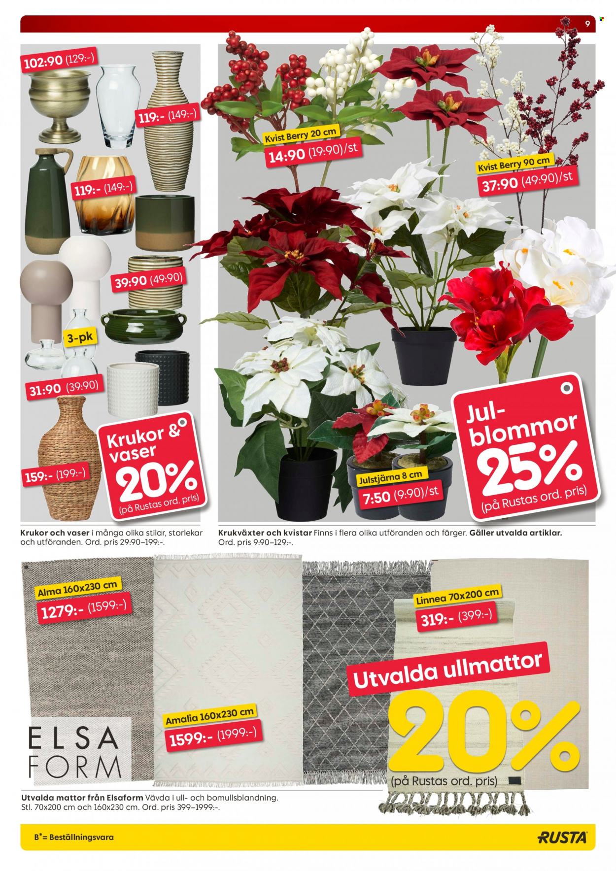 Rusta reklamblad - 8/12 2021 - 12/12 2021. Sida 9