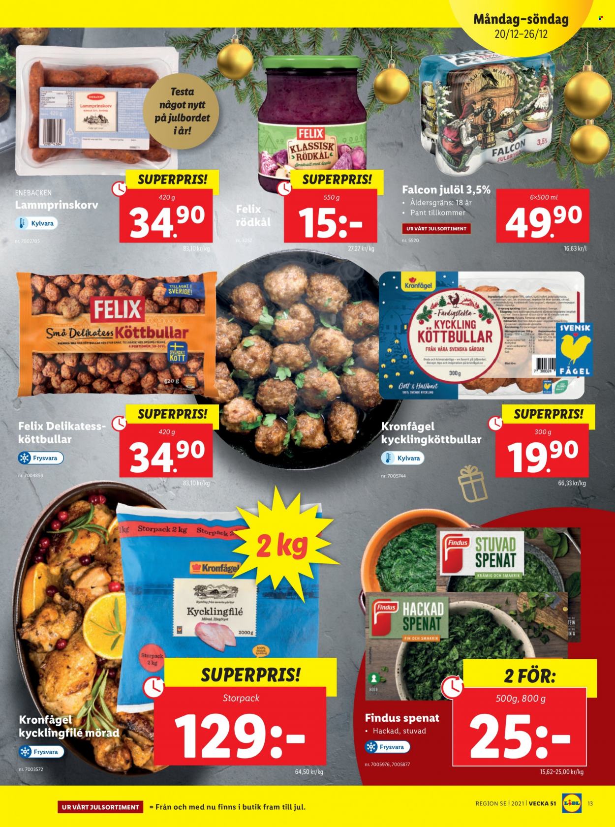 Lidl reklamblad - 20/12 2021 - 26/12 2021. Sida 13