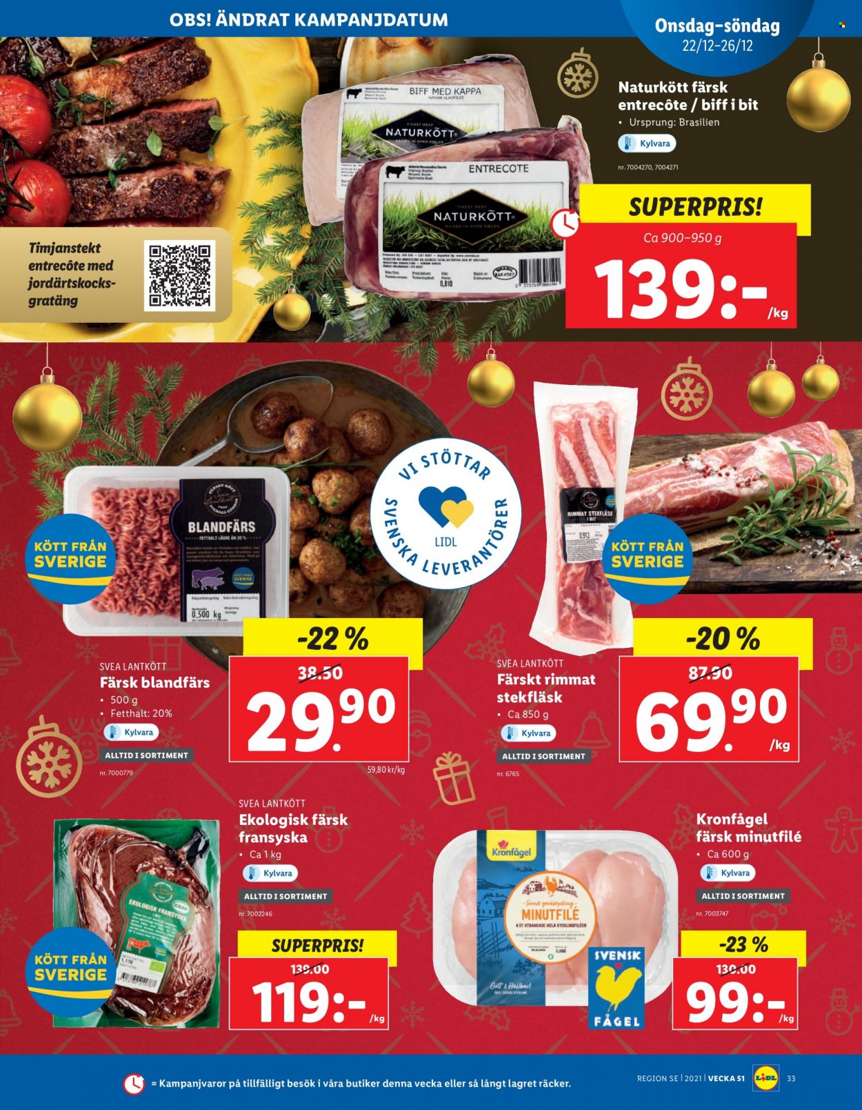 Lidl reklamblad - 20/12 2021 - 26/12 2021. Sida 33