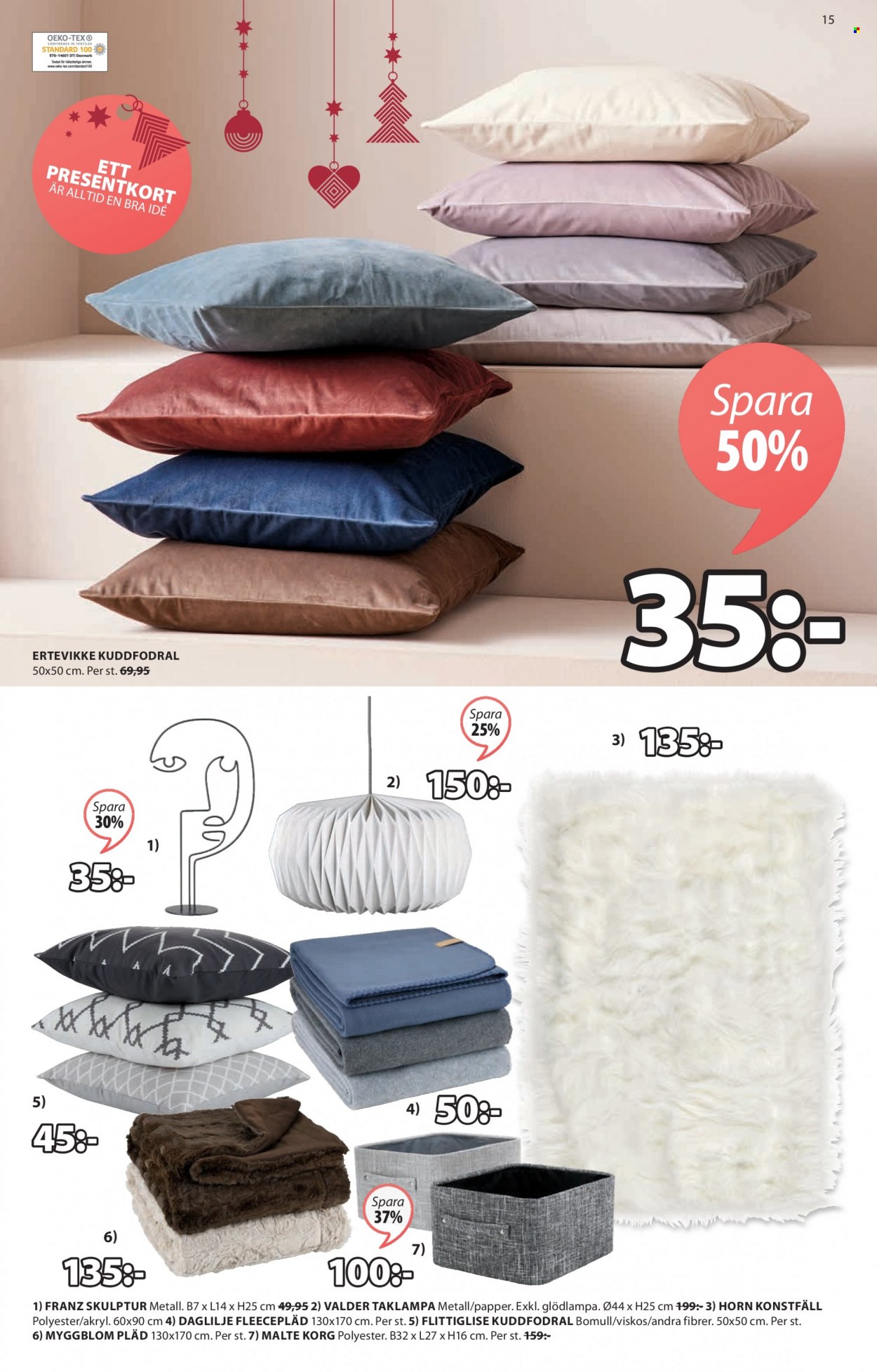 JYSK reklamblad - 13/12 2021 - 24/12 2021. Sida 15
