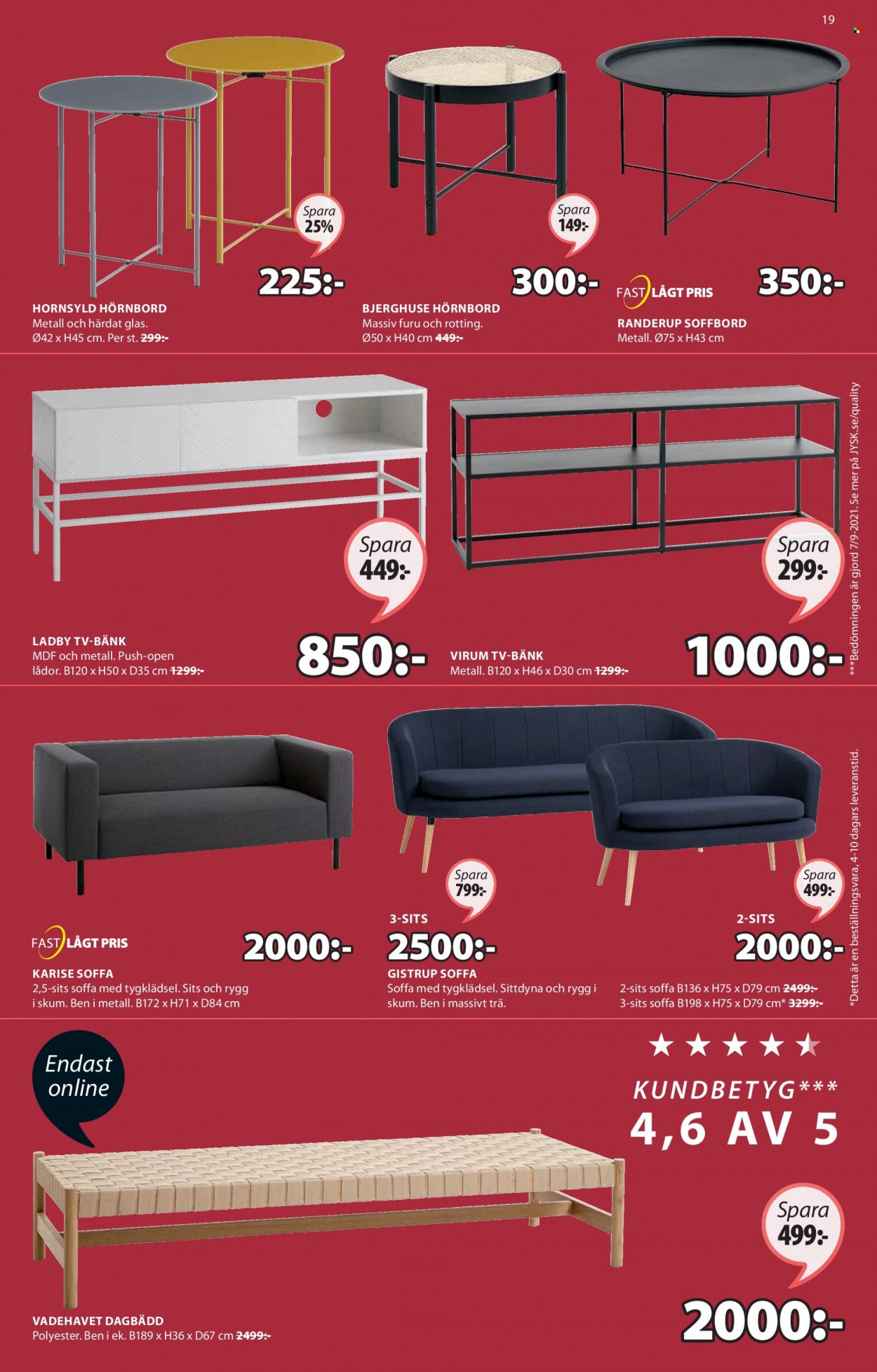 JYSK reklamblad - 13/12 2021 - 24/12 2021. Sida 19