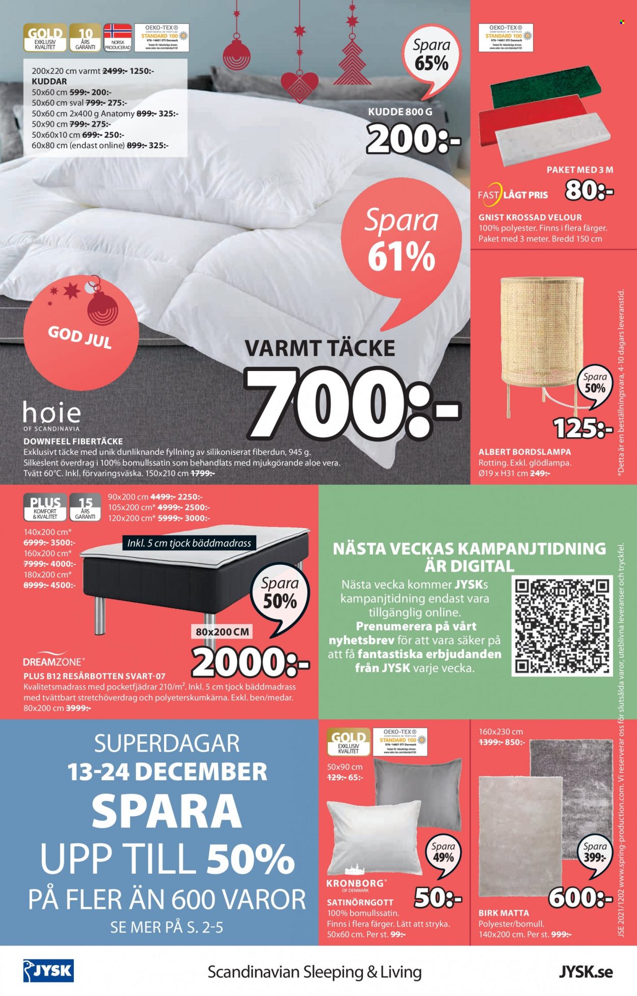 JYSK reklamblad - 13/12 2021 - 24/12 2021. Sida 24