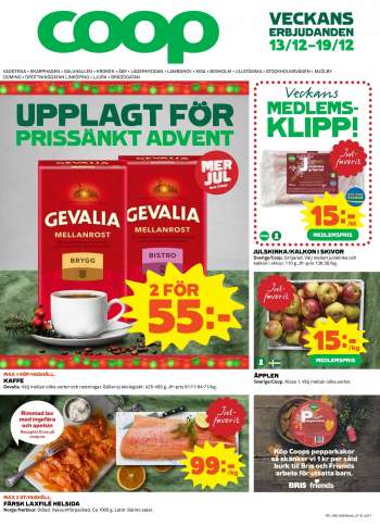 Coop reklamblad - 13/12 2021 - 19/12 2021.