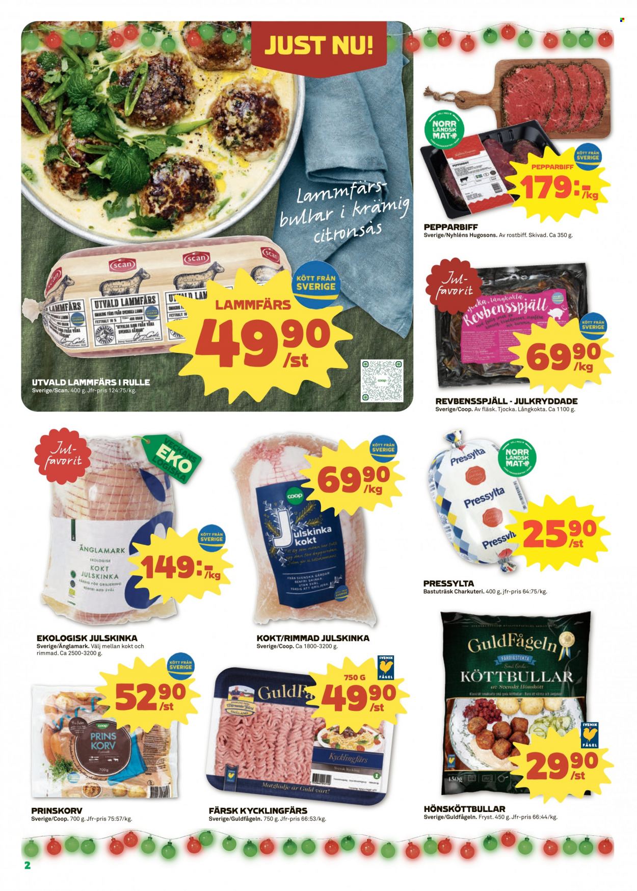 Coop reklamblad - 13/12 2021 - 19/12 2021. Sida 2