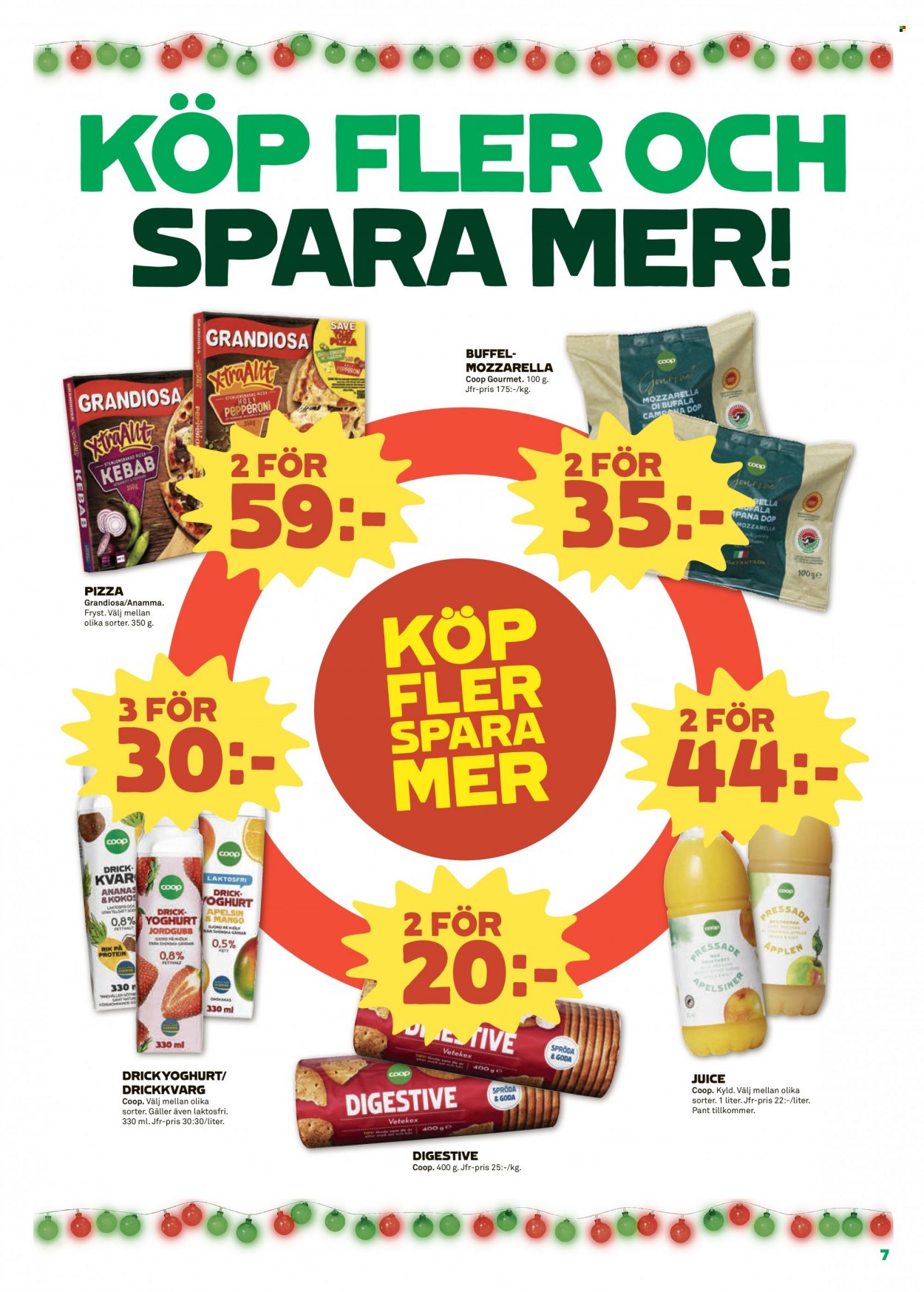 Coop reklamblad - 13/12 2021 - 19/12 2021. Sida 7