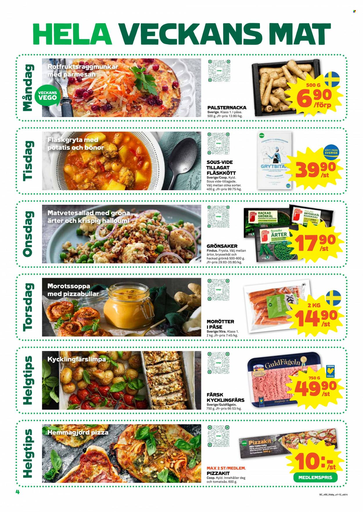 Coop reklamblad - 13/12 2021 - 19/12 2021. Sida 4