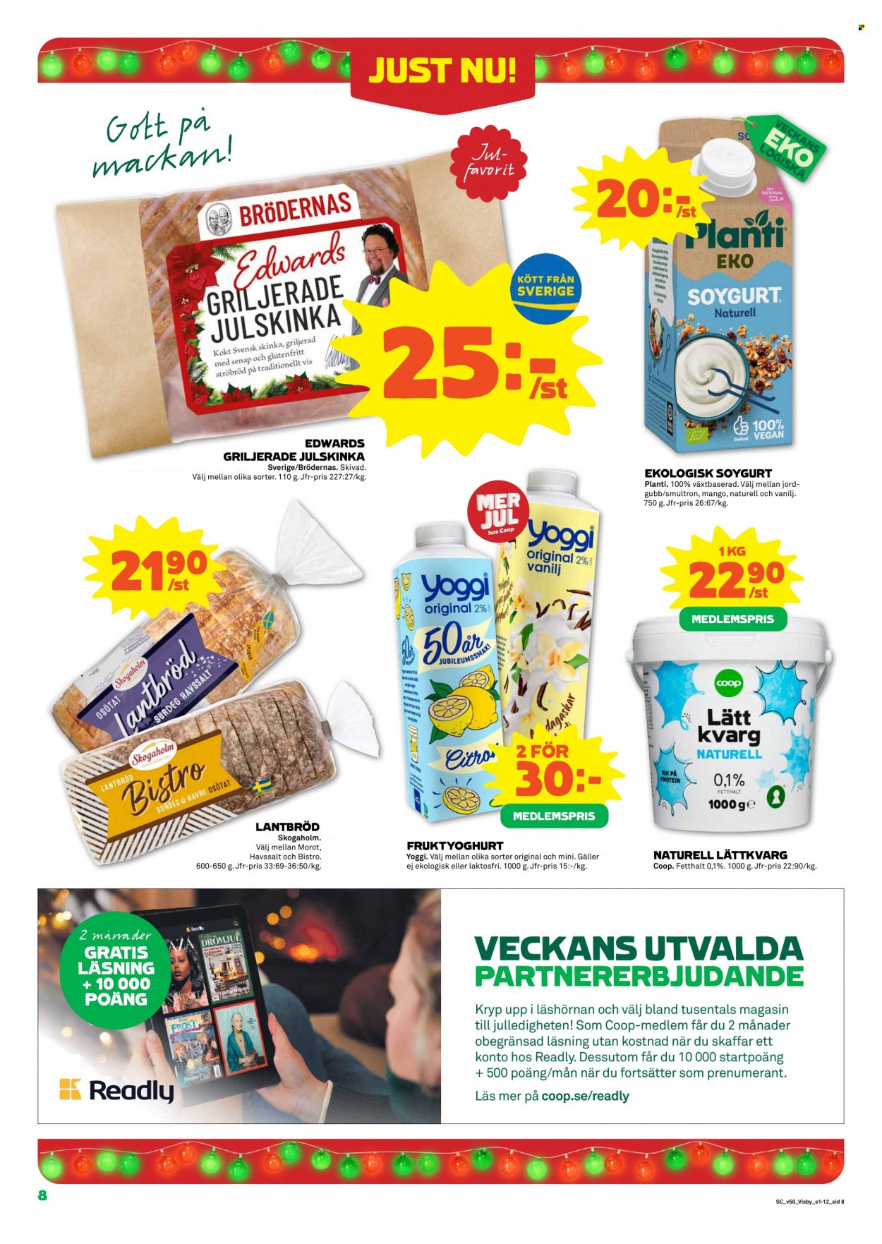 Coop reklamblad - 13/12 2021 - 19/12 2021. Sida 8