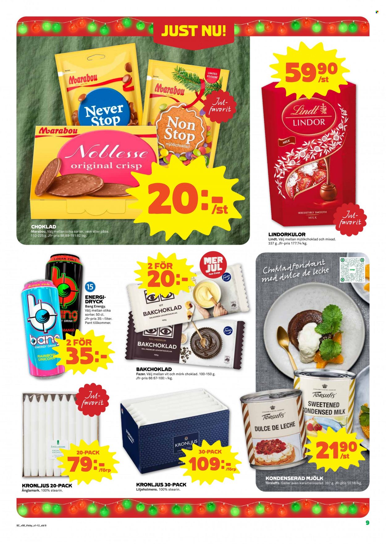 Coop reklamblad - 13/12 2021 - 19/12 2021. Sida 9