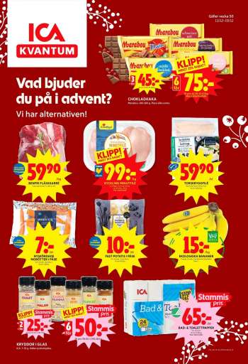 ICA reklamblad - 13/12 2021 - 19/12 2021.