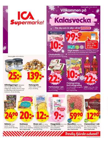 ICA reklamblad - 13/12 2021 - 19/12 2021.
