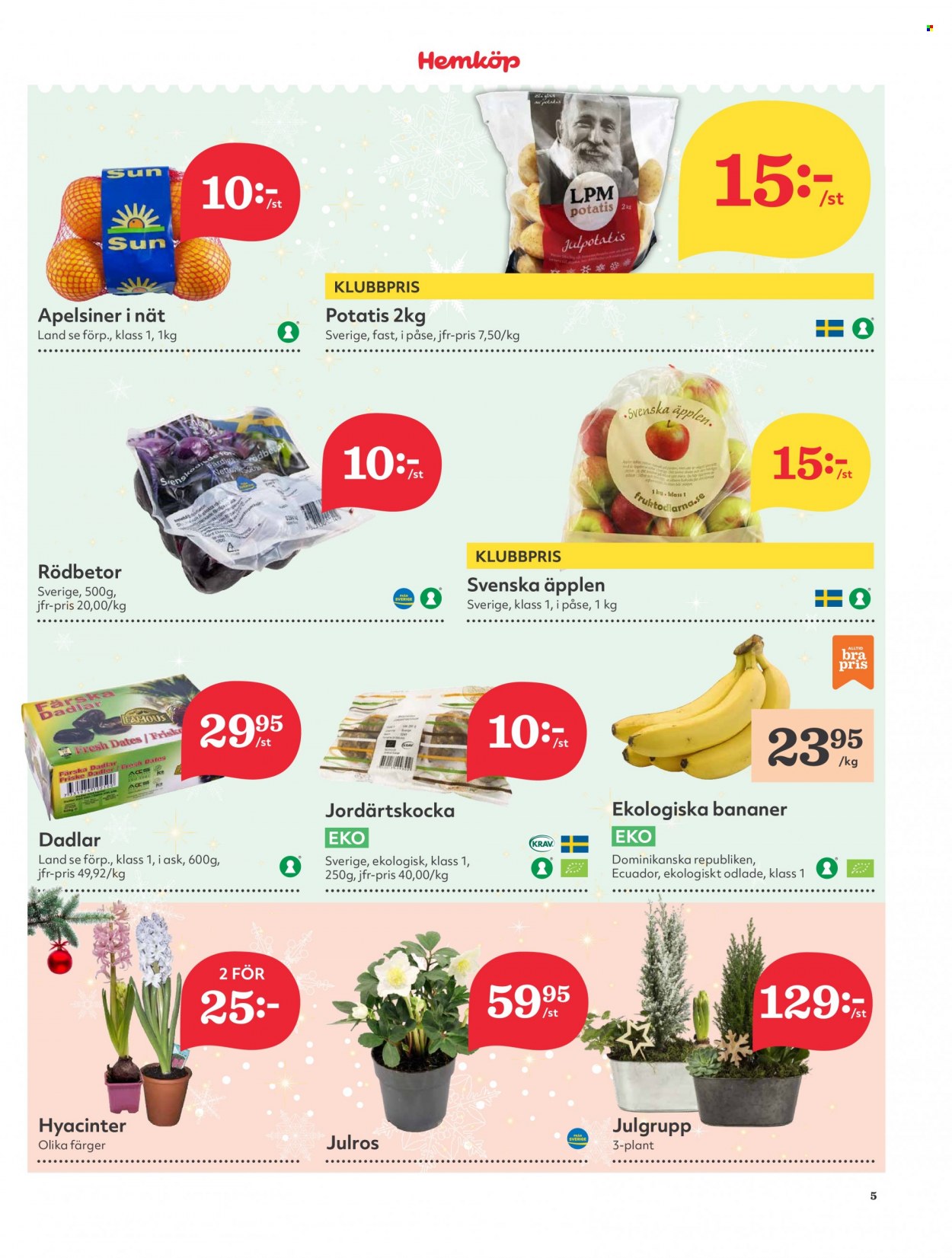 Hemköp reklamblad - 13/12 2021 - 19/12 2021. Sida 5