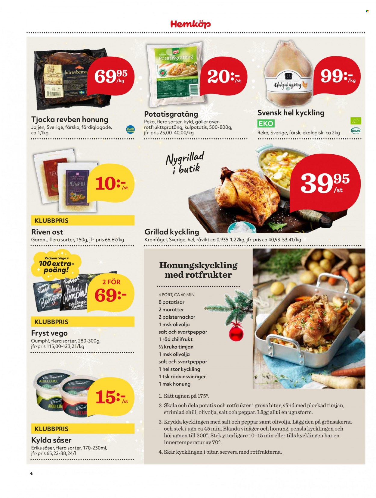 Hemköp reklamblad - 20/12 2021 - 26/12 2021. Sida 4