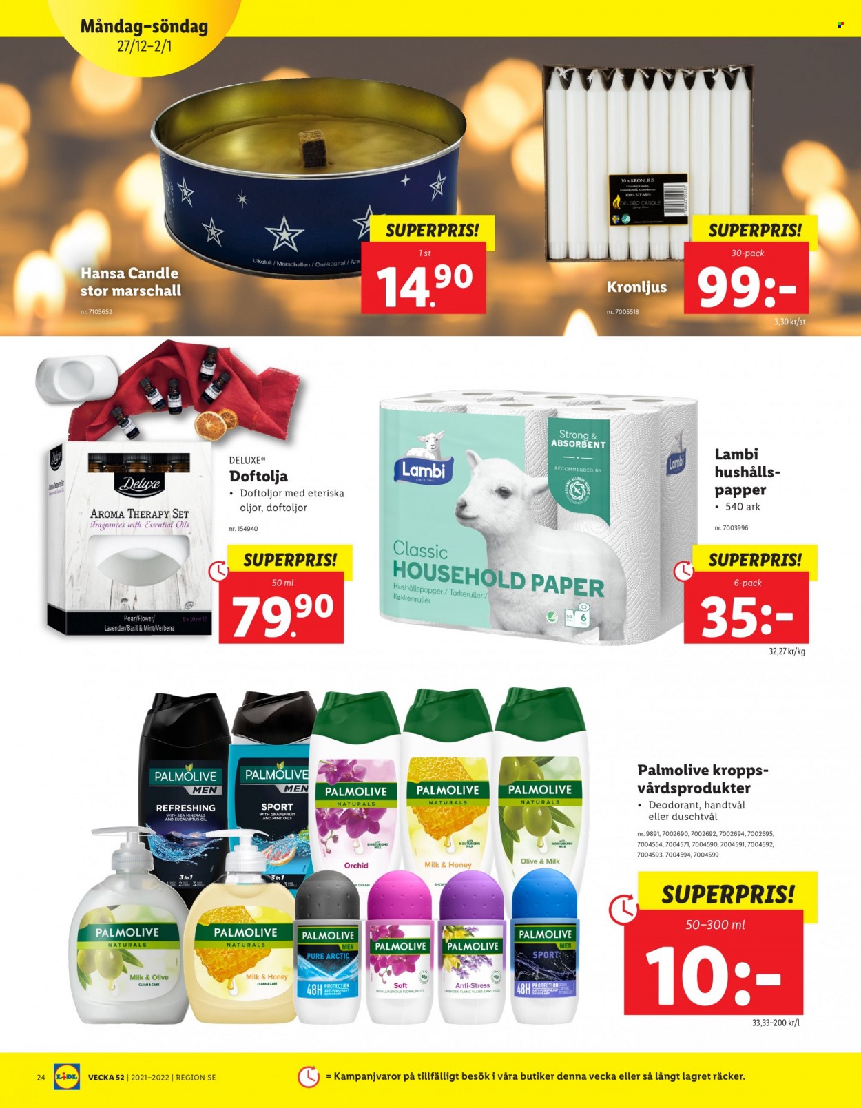 Lidl reklamblad - 27/12 2021 - 2/1 2022. Sida 24